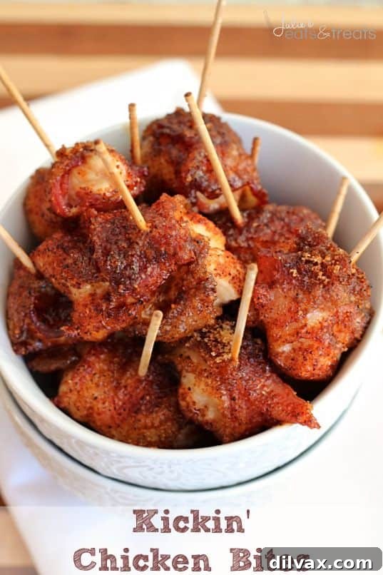 Spicy Kickin' Chicken Bites Appetizer