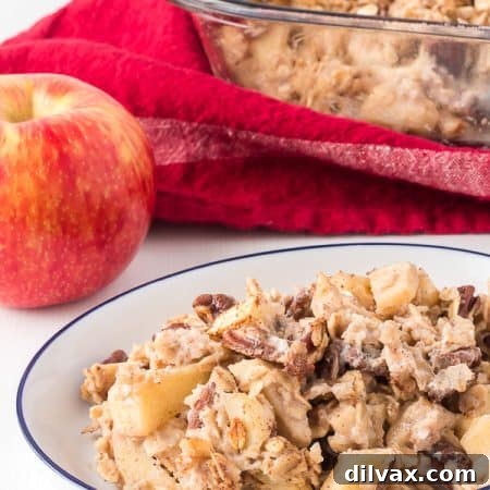 Baked Apple Oatmeal