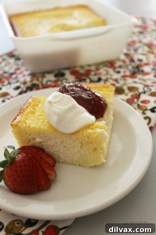Overnight Blintz Bake with a sweet cheese filling
