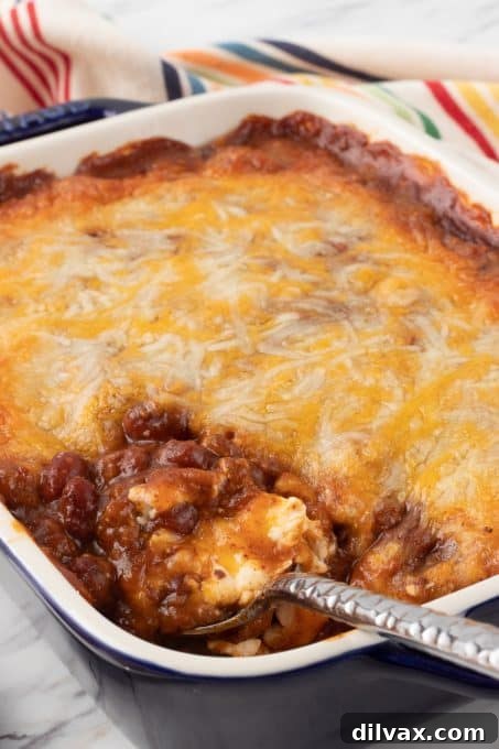 Easy Three Ingredient Chili Cheese Delight 7 Delicious 3-Ingredient Chili Cheese Dip with dippers.