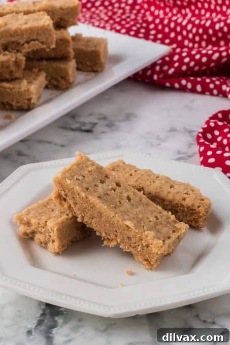 Nutty Brown Butter Shortbread 9 Simple 3-ingredient shortbread cookies, a perfect treat.