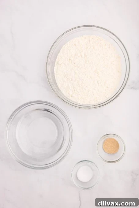 Rustic Dutch Oven Loaf 5 Ingredients for Dutch Oven Bread.