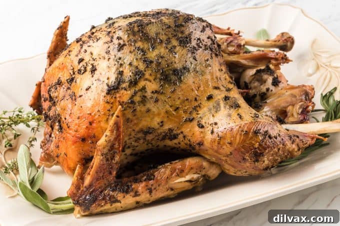 Herbed Roasted Turkey Delights 2 Herb Roasted Turkey