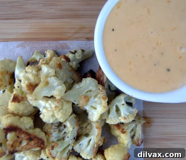 Golden Roasted Cauliflower with Creamy Gruyere Cheddar Sauce 4 img 426 3