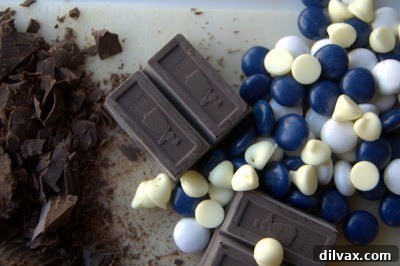Freshly baked double chocolate peppermint cookies on a cooling rack