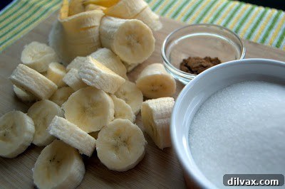 Delicious Banana Monkey Muffins ready to be baked