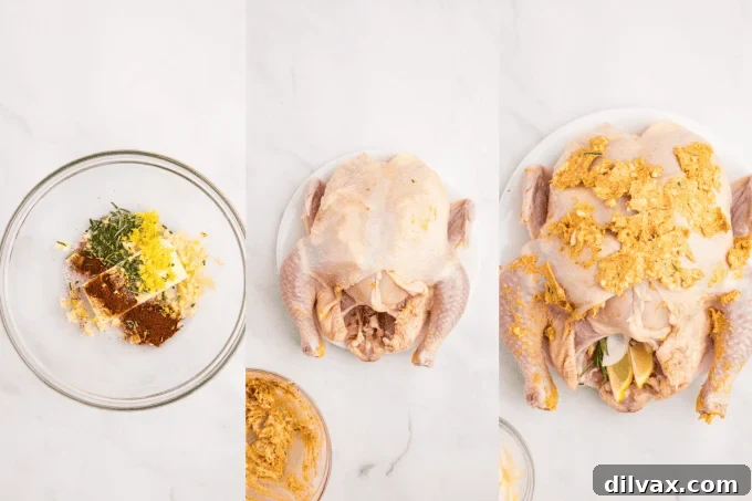 Comforting Dutch Oven Chicken 5 First set of process photos for Dutch Oven Chicken.