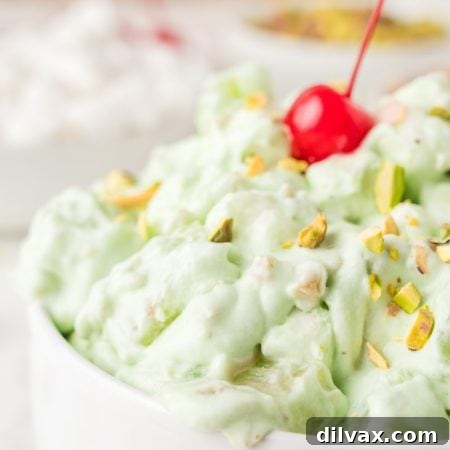 Pistachio pudding salad