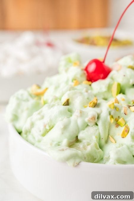 Pistachio pudding salad