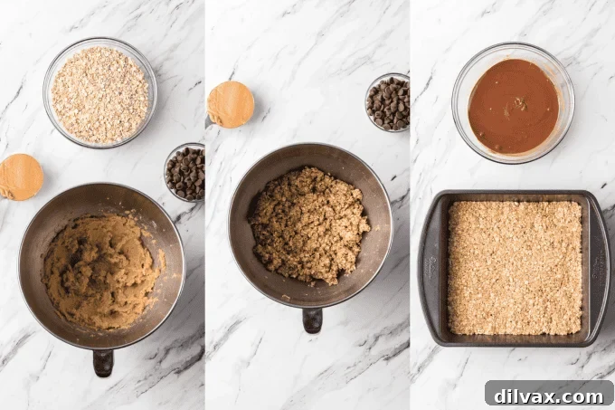 Decadent O'Henry Bars 5 Process photos for O'Henry Bars