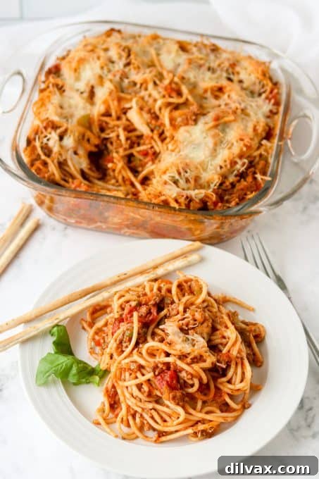 Golden Baked Spaghetti 3 Baked Spaghetti Recipe