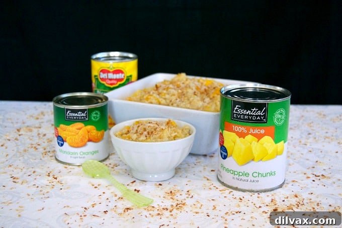 Paradise Quinoa Salad 4 This salad of pineapple, mango and Mandarin oranges mixed with quinoa cooked in coconut milk is sure to remind you of a beach and warmer weather!