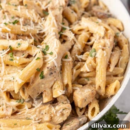Chicken Mushroom Pasta
