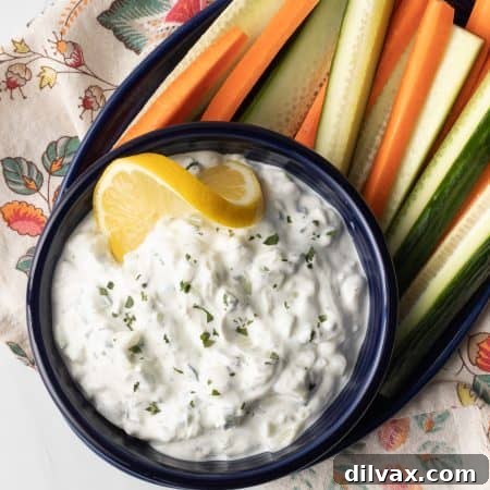 Effortless Greek Tzatziki Dip 7 Easy Tzatziki Sauce