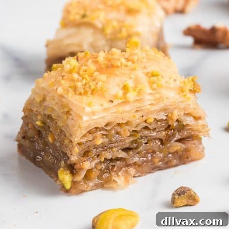 Delicious Homemade Baklava