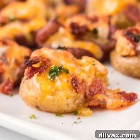 Loaded Smashed Potatoes