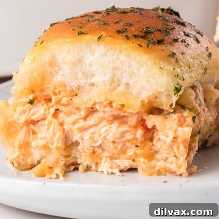 Buffalo Chicken Sliders