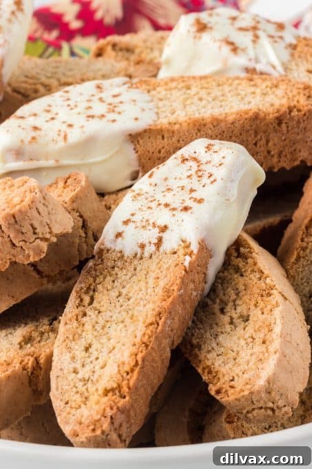 Chai spiced Italian Biscotti