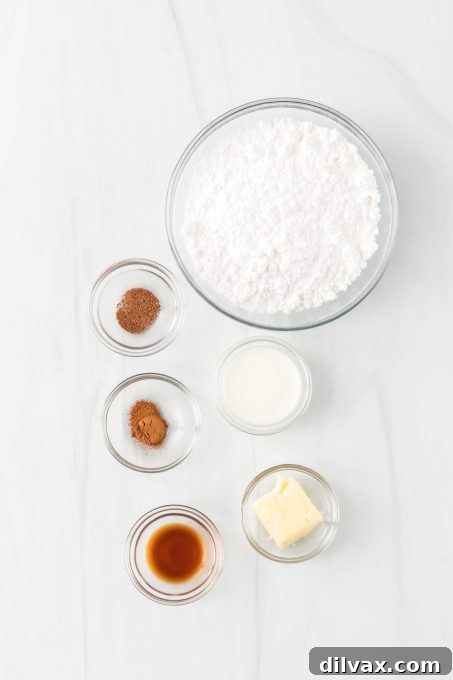 Apple Crumble Bars 5 Ingredients for a spiced powdered sugar glaze.