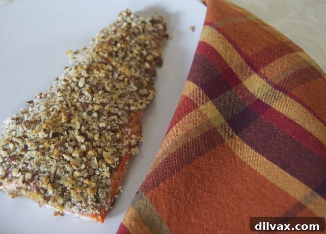 Zesty Mustard Pecan Crusted Salmon 6 img 479 5