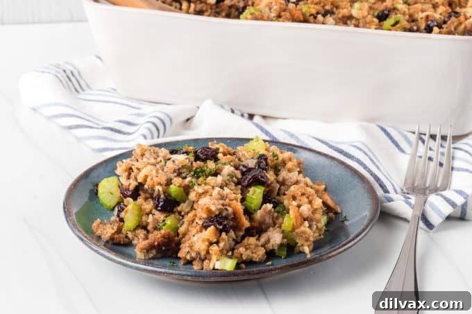 Classic Holiday Sausage Stuffing 2 Sausage Stuffing Recipe