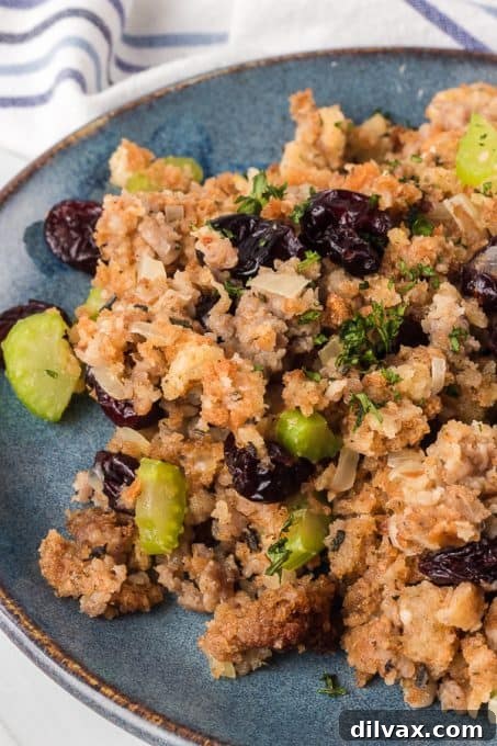 Classic Holiday Sausage Stuffing 3 Sausage Stuffing Recipe