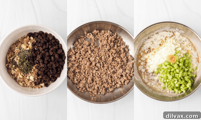 Classic Holiday Sausage Stuffing 5 Process photos for Sausage Stuffing Recipe