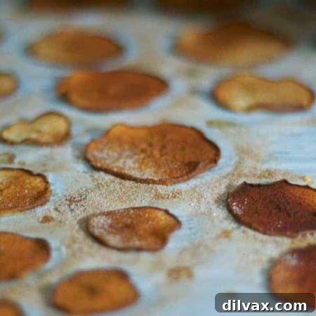 Baked Cinnamon Pear Slices