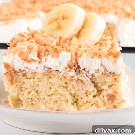 Banana Tres Leches Cake