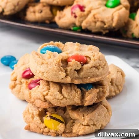 Ultimate Peanut Butter M&M Cookies 11 Peanut Butter M&M Cookies