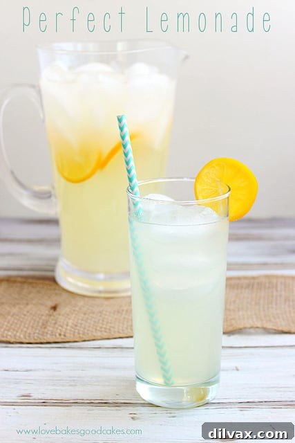 Lemonade Libations: 40+ Ways to Refresh This Summer 13 Recipe for the Perfect Lemonade, simple, classic, and utterly refreshing.