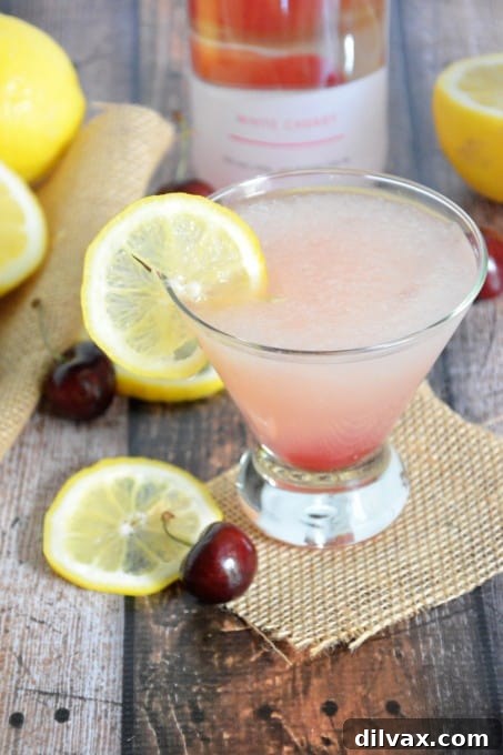 Lemonade Libations: 40+ Ways to Refresh This Summer 48 Delicious Spiked Cherry Lemonade Slushies, a frosty adult treat.