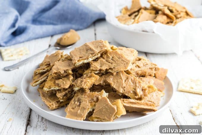 Peanut Butter Caramel Crunch 2 Delicious Peanut Butter Toffee Squares