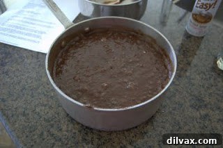 A beautifully frosted Root Beer Float Cake, ready to be served.