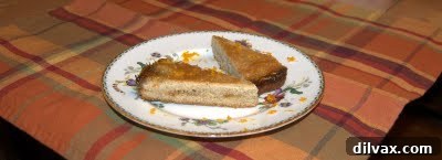 Jam or Marmalade Bars: A Delicious Dilemma 9 A plate of freshly cut orange marmalade bars, showcasing their rustic appearance.