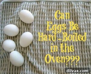 Hard-Boiled Eggs in the Oven? Yes, you can! It's easy! Hard-Boiled Eggs in the Oven? Yes, you can! It's easy!
