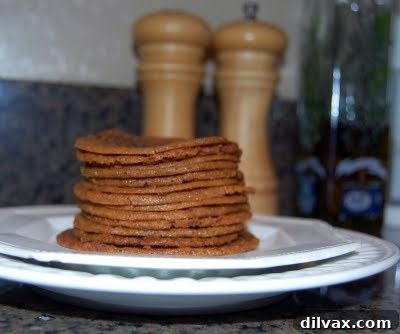 Freshly baked molasses cookies, crisp and golden