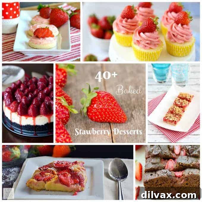Delicious Array of Baked Strawberry Desserts
