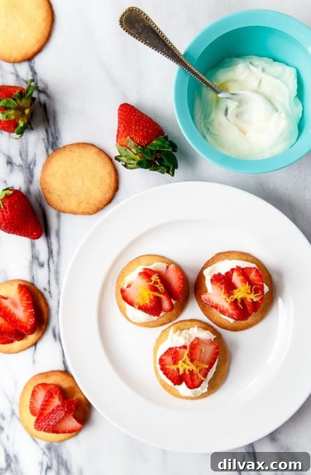 Buttery Strawberry Shortbread Cookies