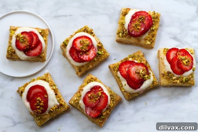 Elegant Strawberry Cardamom Mascarpone Tartlets