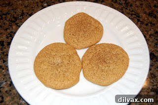 Freshly baked Brown Sugar Drop Cookies cooling on a wire rack