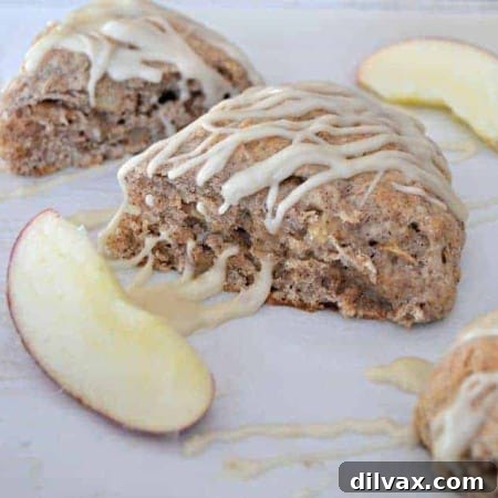 Apple Cinnamon Scones