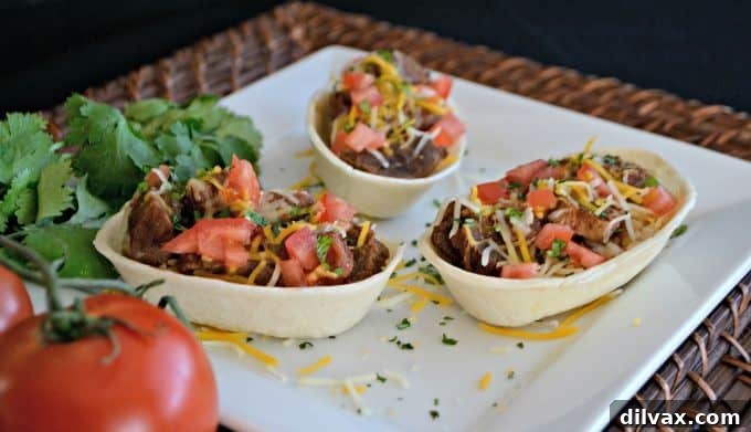 Slow Cooker Carne Asada Taco Boats - an easy weeknight meal for busy families.