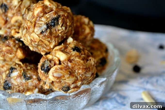 A variety of flavors from great ingredients make these no-bake peanut butter energy bites not only delicious, but great for those lunch boxes as well!