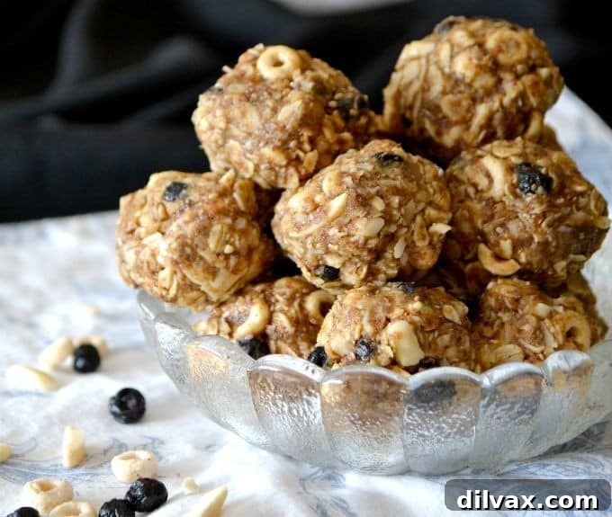 Delicious and healthy no-bake peanut butter energy bites, perfect for a quick energy boost.