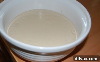 Margherita Pizza Day 36 2 Yeast, sugar, and water mixture for pizza dough