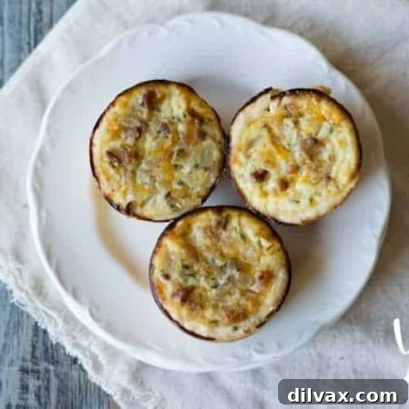 Mini Quiche ready to be served