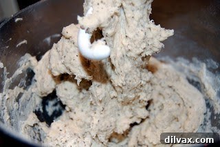 Fragrant Italian Herb & Cheese Loaf 4 Close-up of the Italian Herb and Cheese Bread interior, showing its soft texture