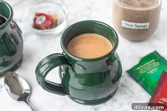 Handcrafted Chai Elixir 2 A mug of Chai.