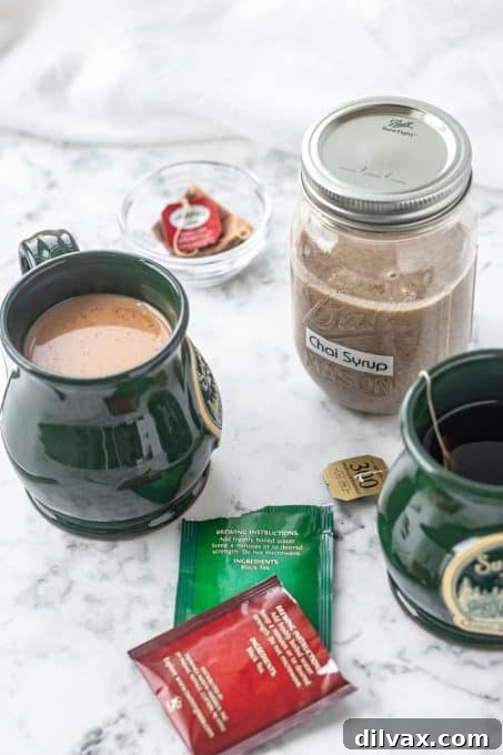 Handcrafted Chai Elixir 6 Chai syrup